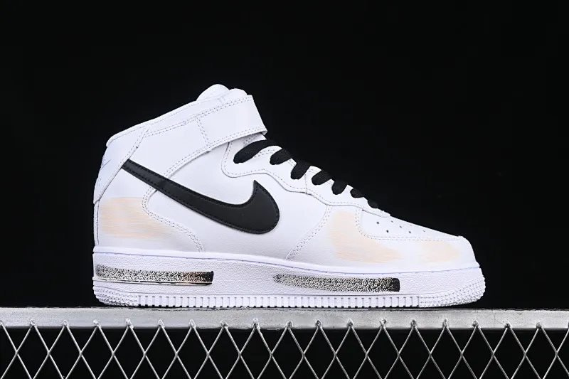 All Categories Nk Air Force 1 Air Force Series Nk Air Force 1 Mid Air Force Mid Nk Air Force 1'07 Mid Broken Hook Inkjet Painting Second Dimension Theme Air Force One Mid Casual Sneakers ZH0316-058